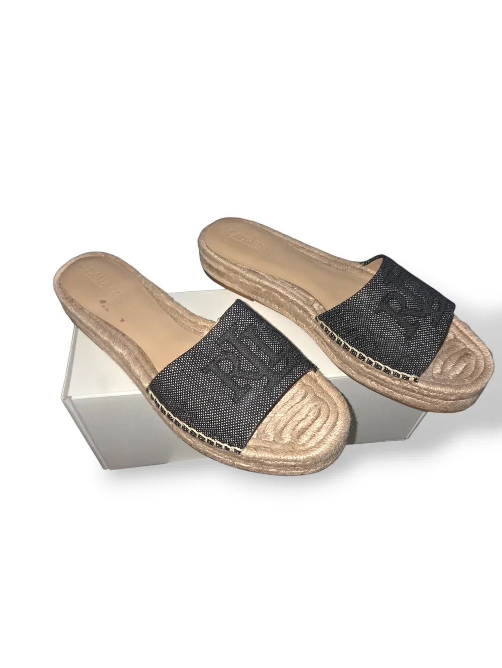 Lauren Ralph Lauren Polly Espadrille Flat Sandals